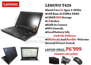 Laptop Lenovo ThinkPad T420 8GB Intel Core I5 HDD+SSD 128GB