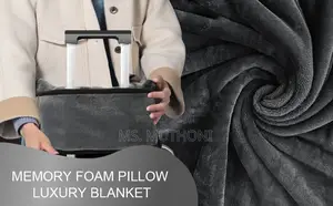 Travel Fleece Blanket Pillow