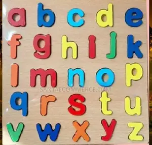 Kids Alphabet Wooden Learning Board