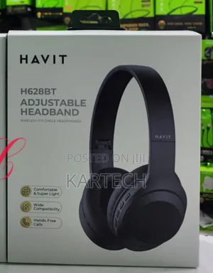 Havit H628BT Adjustable Headband Wireless Foldable Headphone