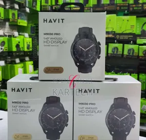 Havit Watch M9030 Pro 1.43" Amoled HD Display -Black Brown