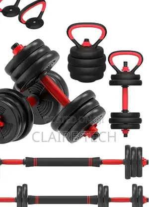 50kg 6 in 1 Dumbell /Kettlebell Set
