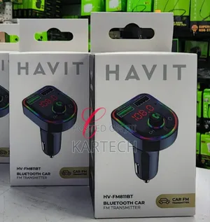 Havit Bluetooth Car FM Transmitter Modulator Supports USB
