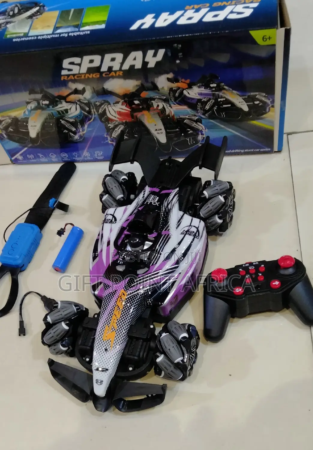 Ferrari Remote Control and Hand Gesture Sensor Toy Car