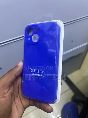 Dark Blue Silicon Case for iPhone 13 Mini