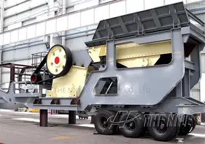 Mobile Jaw Crusher Stone Crushing and Screening Plant