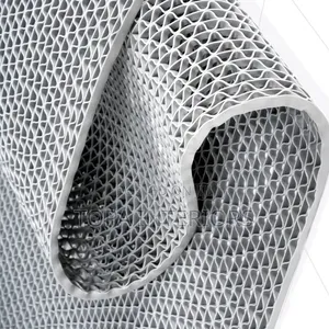 Grey PVC Antislip Mats Perforated PVC Antislip Mats Rugs
