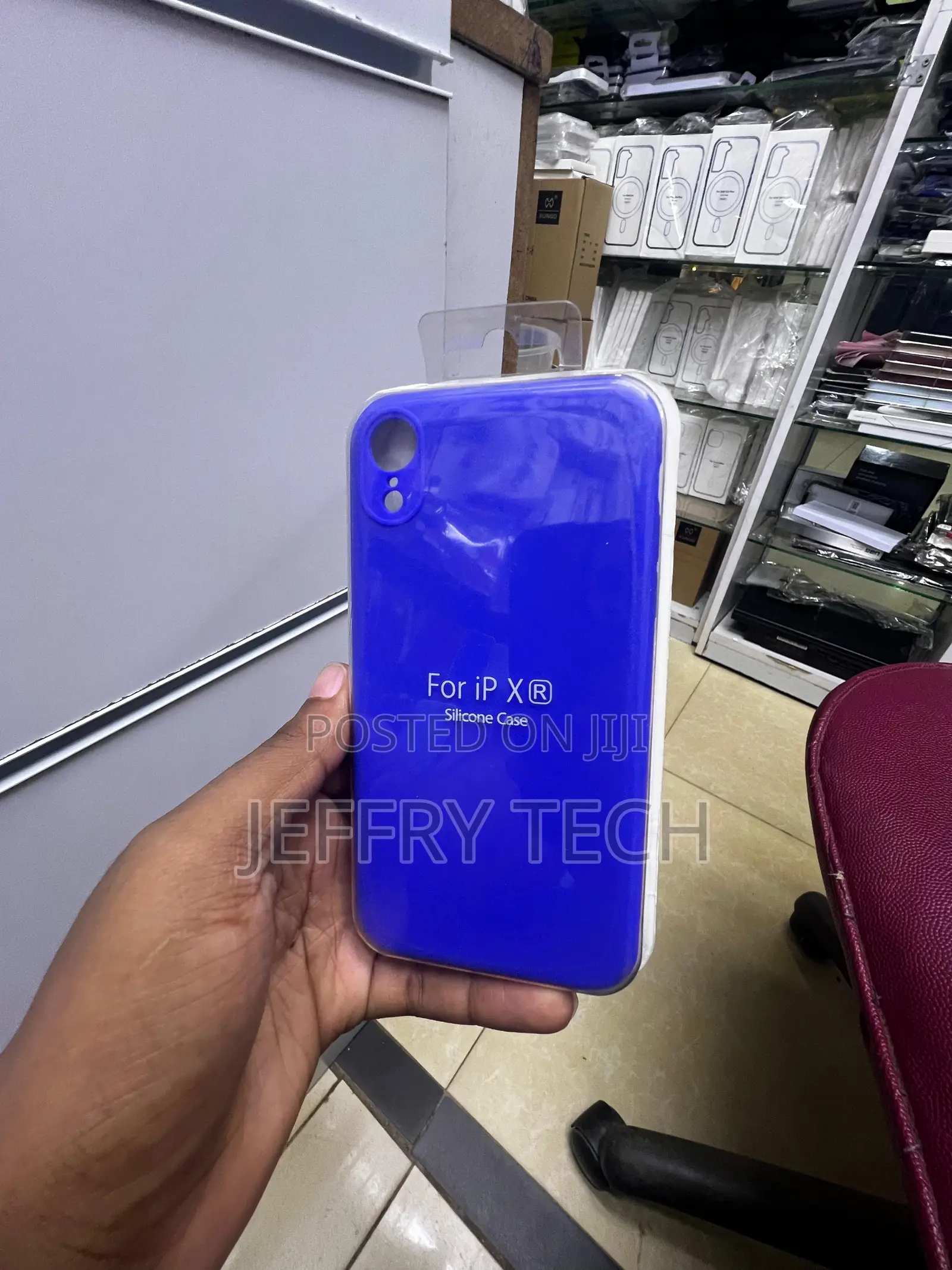 iPhone 13 Mini Solid Silicone Phone Case (Cobalt Blue)