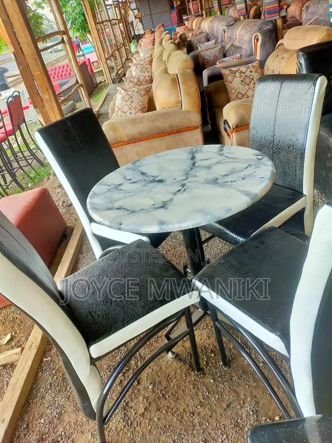 Restaurant Executive Set, White and Black 