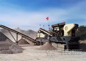 Construction Waste Stone Jaw Crusher Mobile Crushing Station