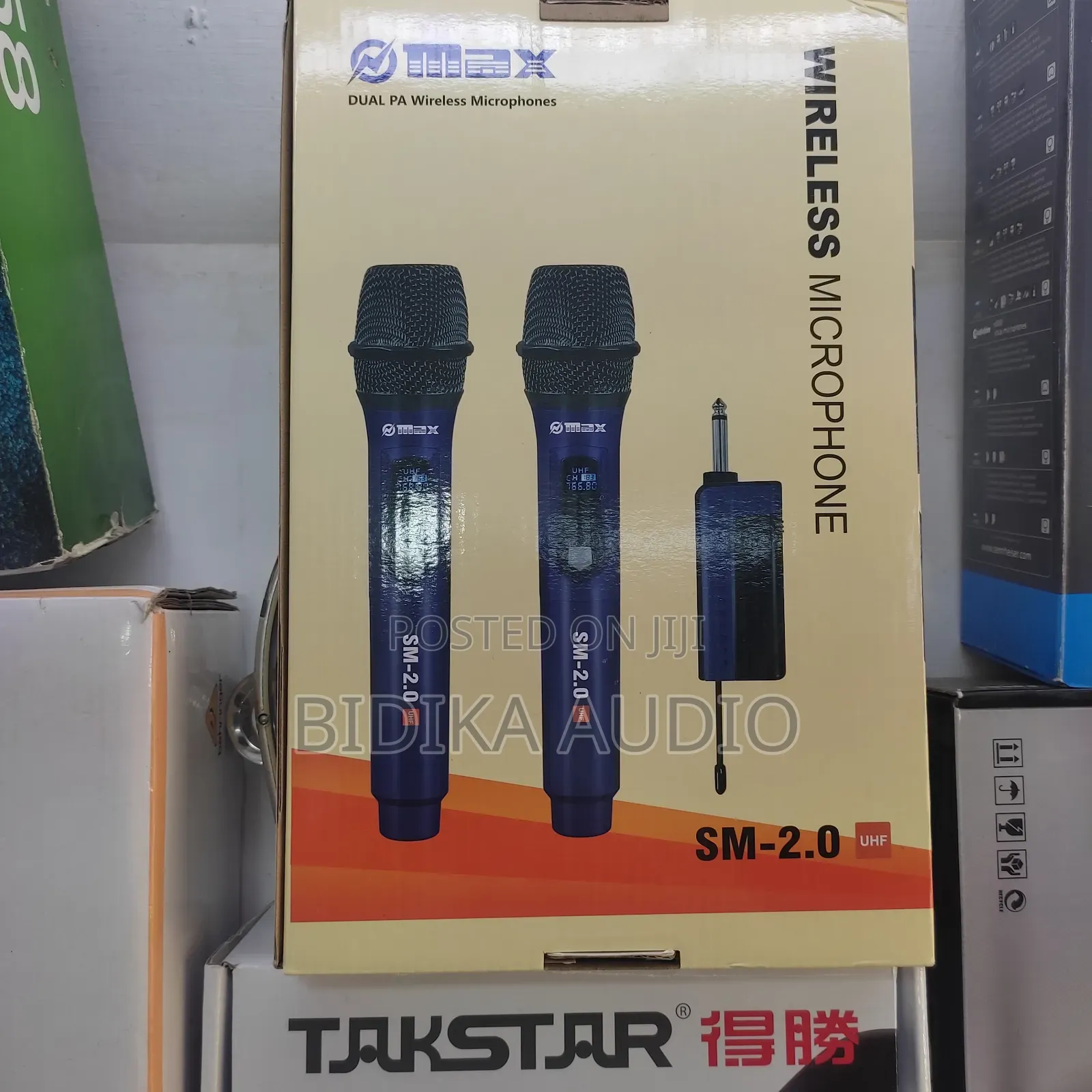 Max Dual Pa Wireless Microphone