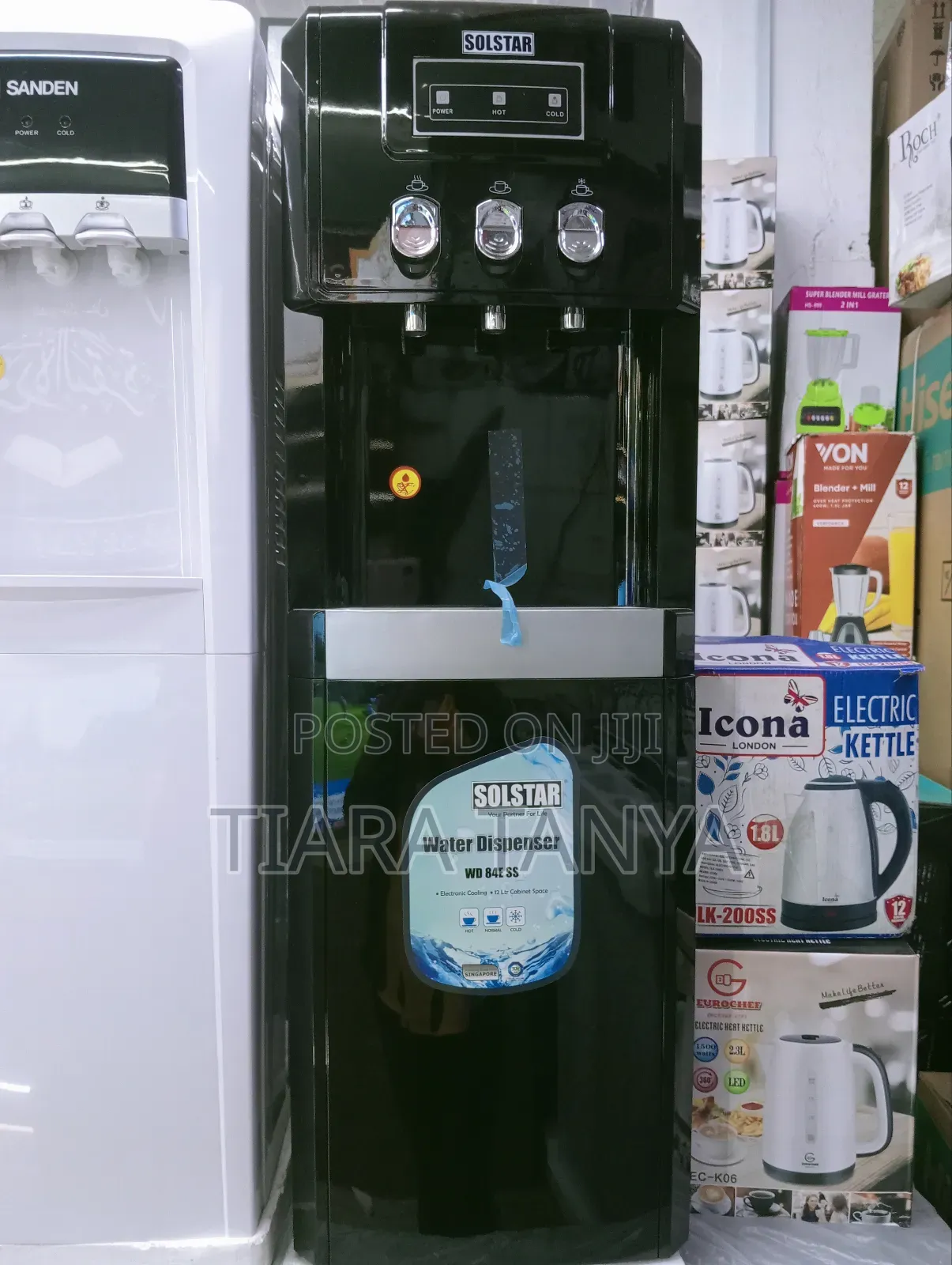 Solstar Free Standing Water Dispenser Hot,Cold Normal