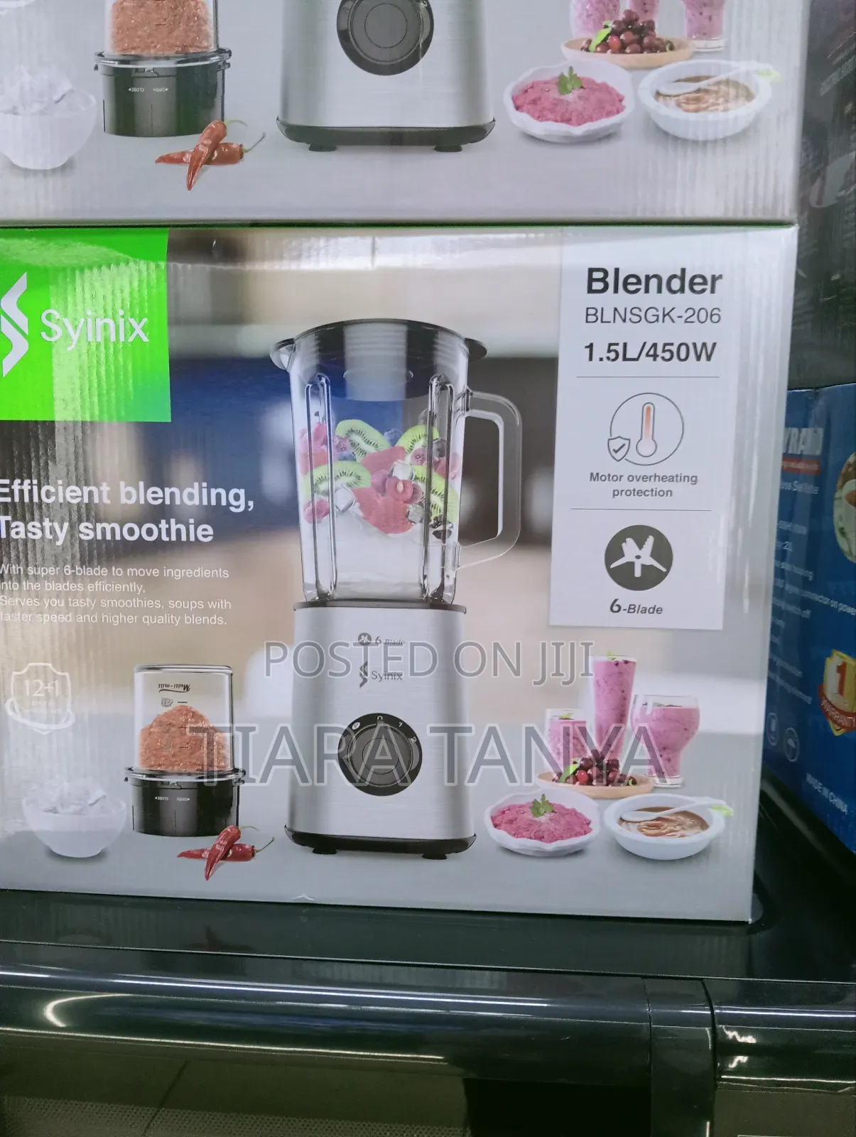 Syinix 2 in 1 Blender