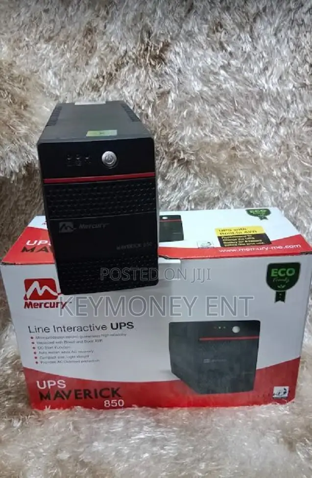 Original 850VA Mercury Maverick UPS Power Back UP