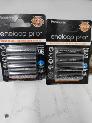 4 Pc's Rechargeable Panasonic Batteries