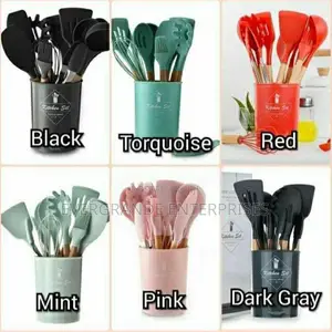 Silicone Spoon ,Silicone Spoon, Set of 13 Spoon