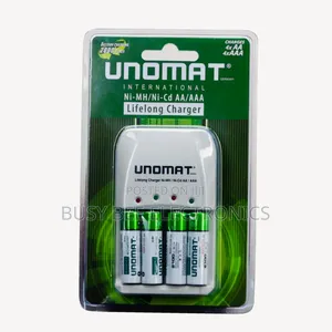 Unomart Charger Plus Batteries