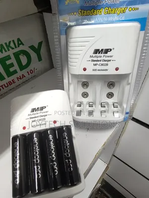 Double Aa Rechargeable 4 Pieces Panasonic Batteries .