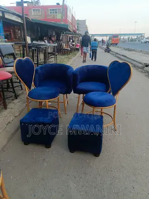 2 Styling Chairs, 2 Manicure Love Seats and 2 Stools