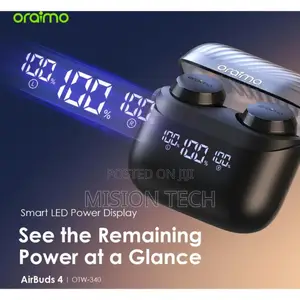 Oraimo Airbuds 4 ENC True Wireless Earbuds (Brand New)