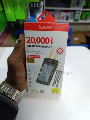 Solar Power Bank 20,000mah