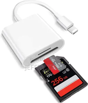 2 In 1 Lightning To SD Card Reader For iPhone, [Apple Mfi Ce