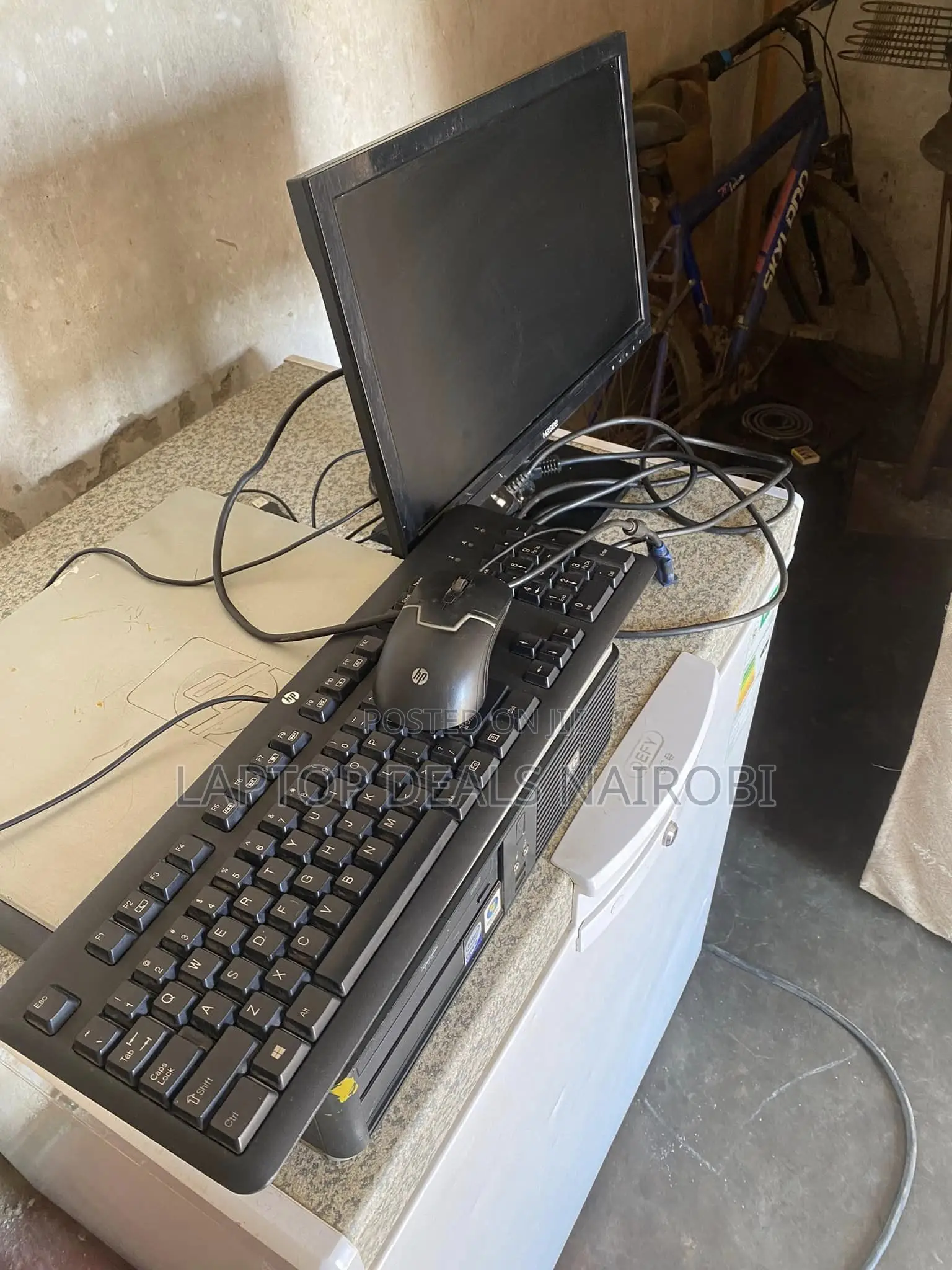 Desktop Computer HP EliteDesk 800 8GB Intel Core I5 HDD+SSD 500GB