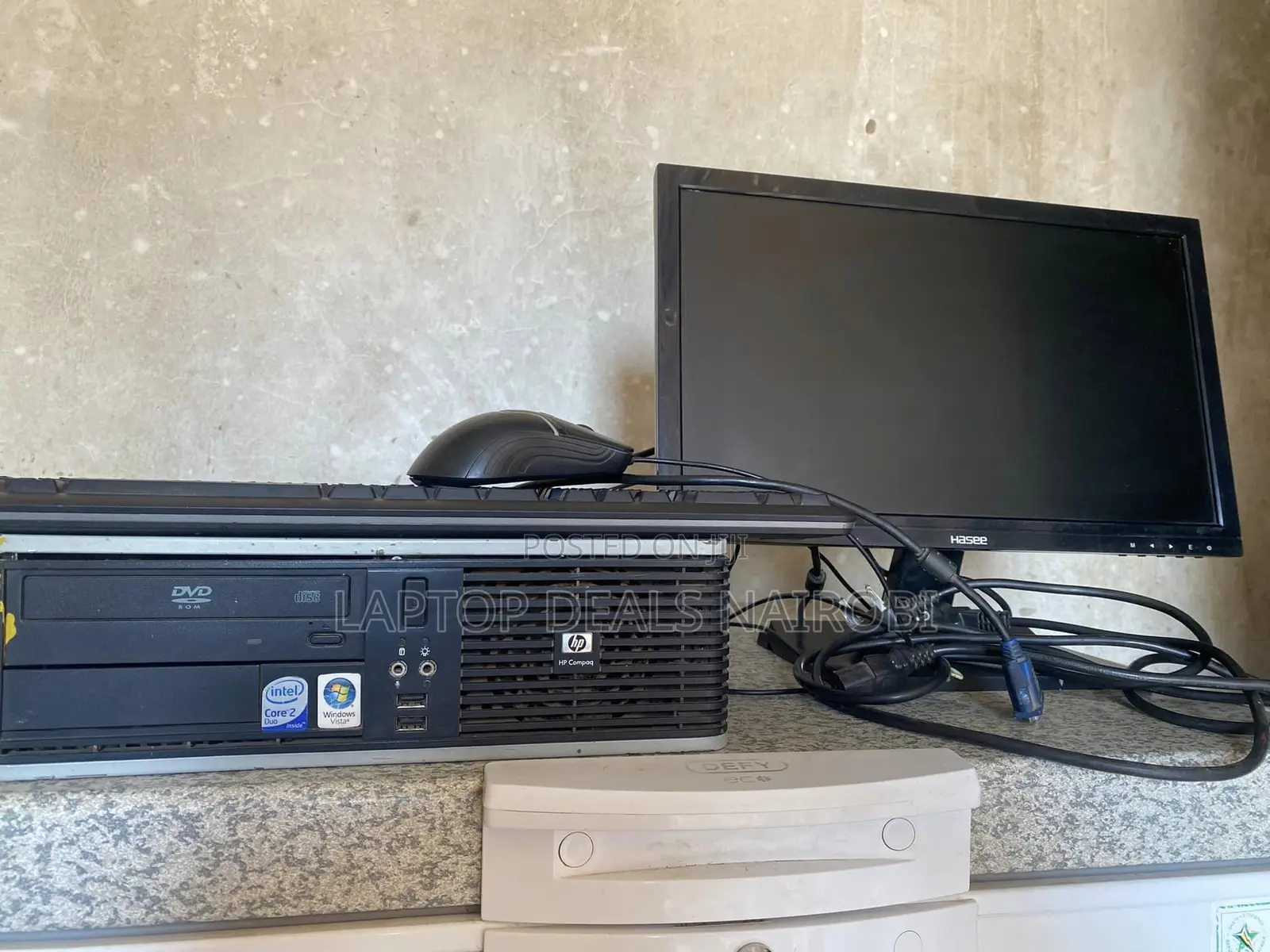 Desktop Computer HP EliteDesk 800 8GB Intel Core I5 HDD+SSD 500GB