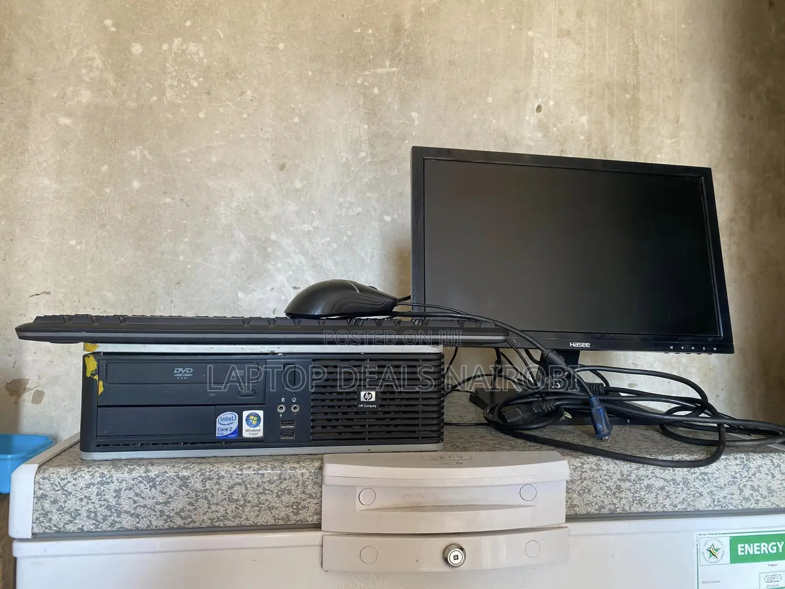 Desktop Computer HP EliteDesk 800 8GB Intel Core I5 HDD+SSD 500GB