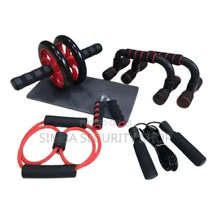 7 in 1 Home Gym Workout Kit Ab Roller Exercise Fitness Core