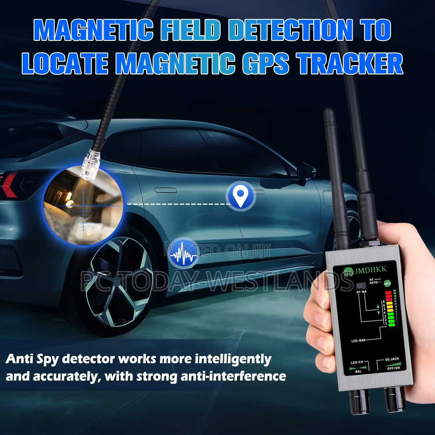 Bug Detector, Hidden Camera Detectors,Anti Spy Detector,RF
