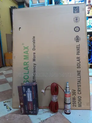 New Solar Pump + Panel 250 Watts 50m Head #Water Pump