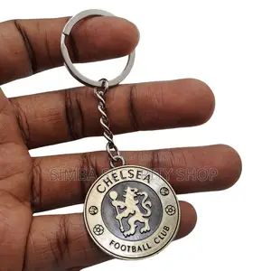 Chelsea Fan Football Soccer Key Chain Holder Bronze Logo EPL