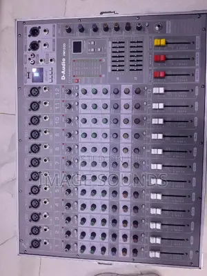 Powered Mixer With Case 12channel D-Audio