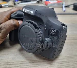 Canon Eos 750d DSLR Camera With 18-55mm Lens