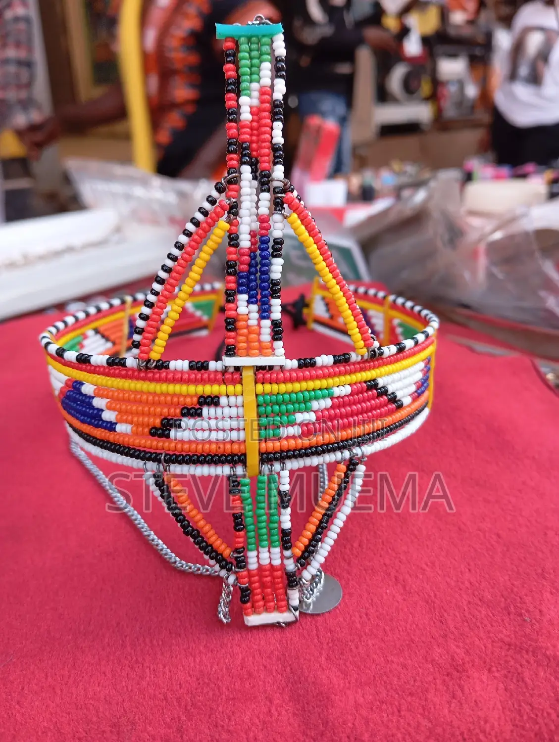 Masai Beads Headgear