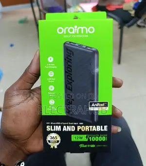 Oraimo Toast 10 12W Flash 10000mah Powerbank New in a Shop