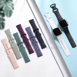 Silicone Bands Fitbit Versa 4,Sense 2 ,Soft Straps Wristband