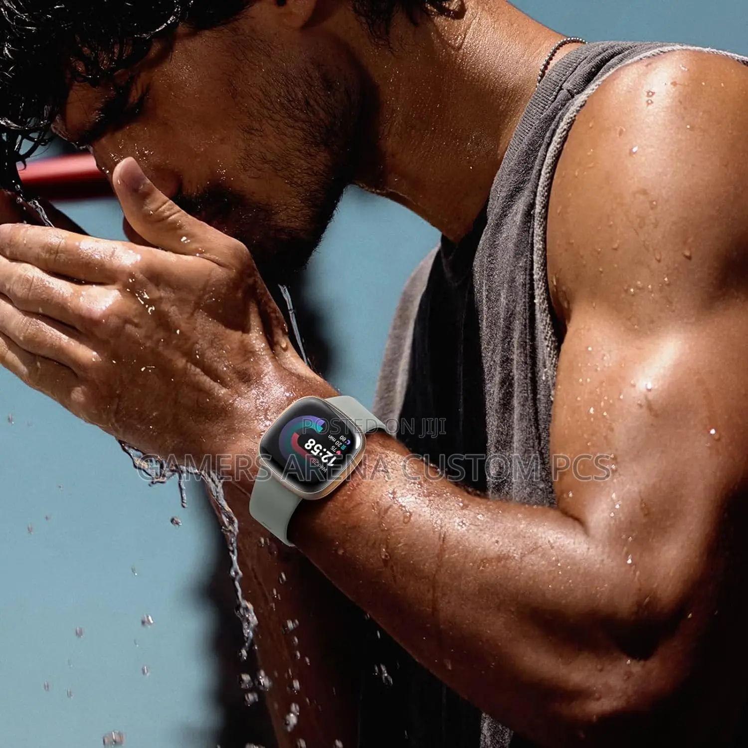 Silicone Bands Fitbit Versa 4,Sense 2 ,Soft Straps Wristband