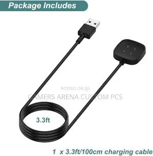 Original Fitbit Versa 3/4,Sense Smartwatch Charging Cable