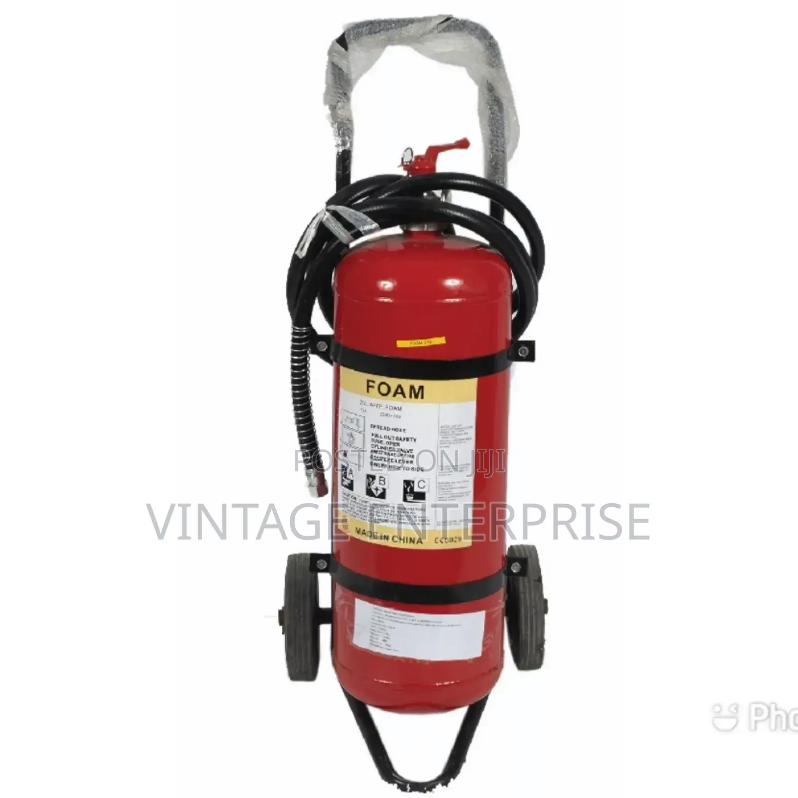 Fire Extinguisher Foam Trolley -25kgs