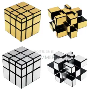 3 by 3 Mirror Bump Rubik’S Cube Puzzle