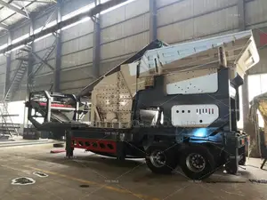Mobile Impact Crusher / Construction Material Crushing Plant