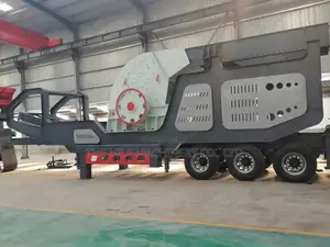 Mobile Impact Crushing Machine Gold Mining Crusher Plant