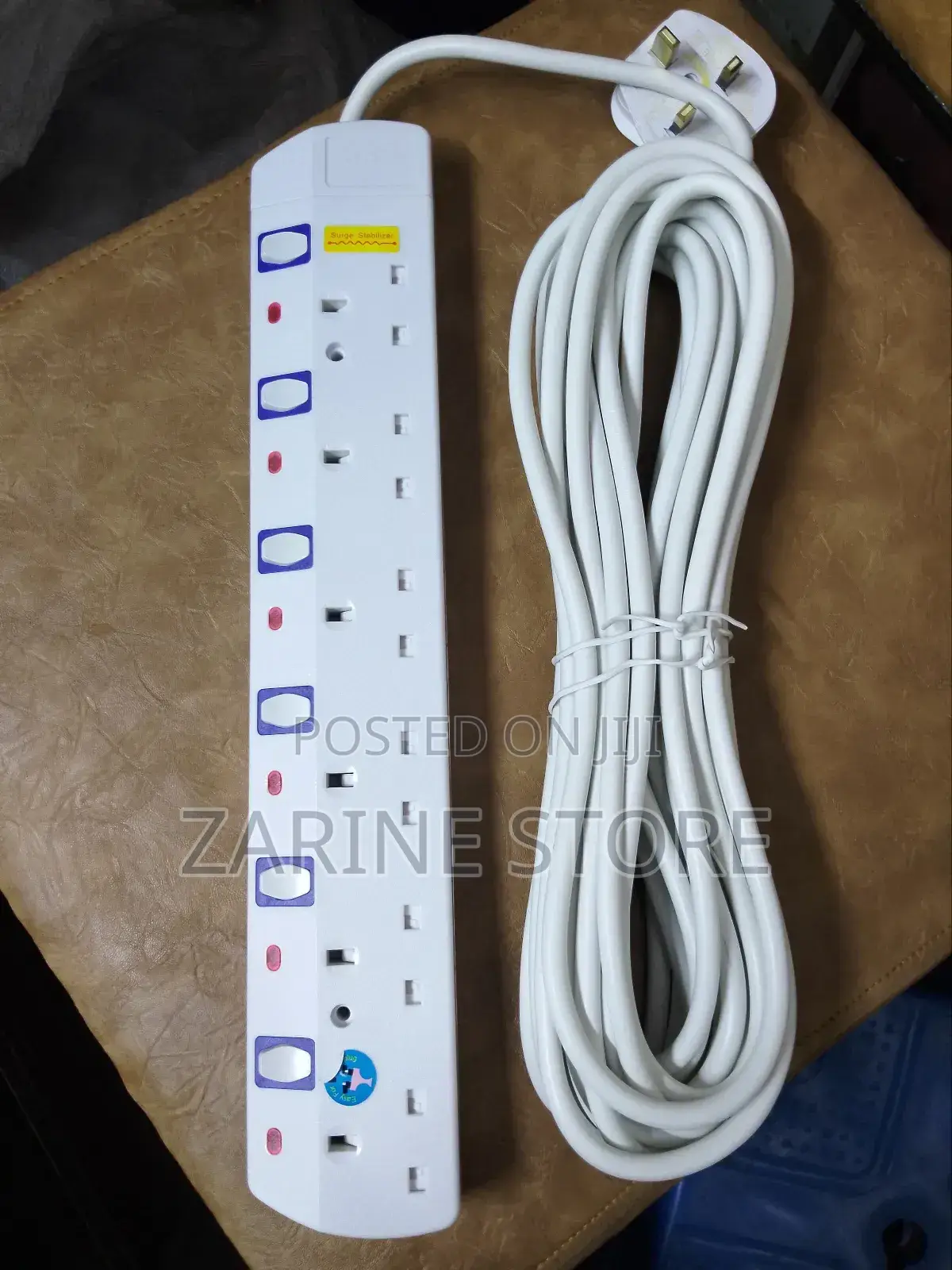JSB 6 Ways Power Extension Cables 10metres