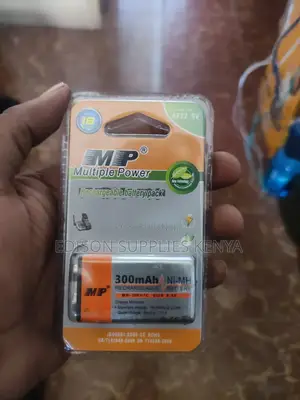 Rechargeable Batteries 9V Multiple Power Rechargeable 9 Volt