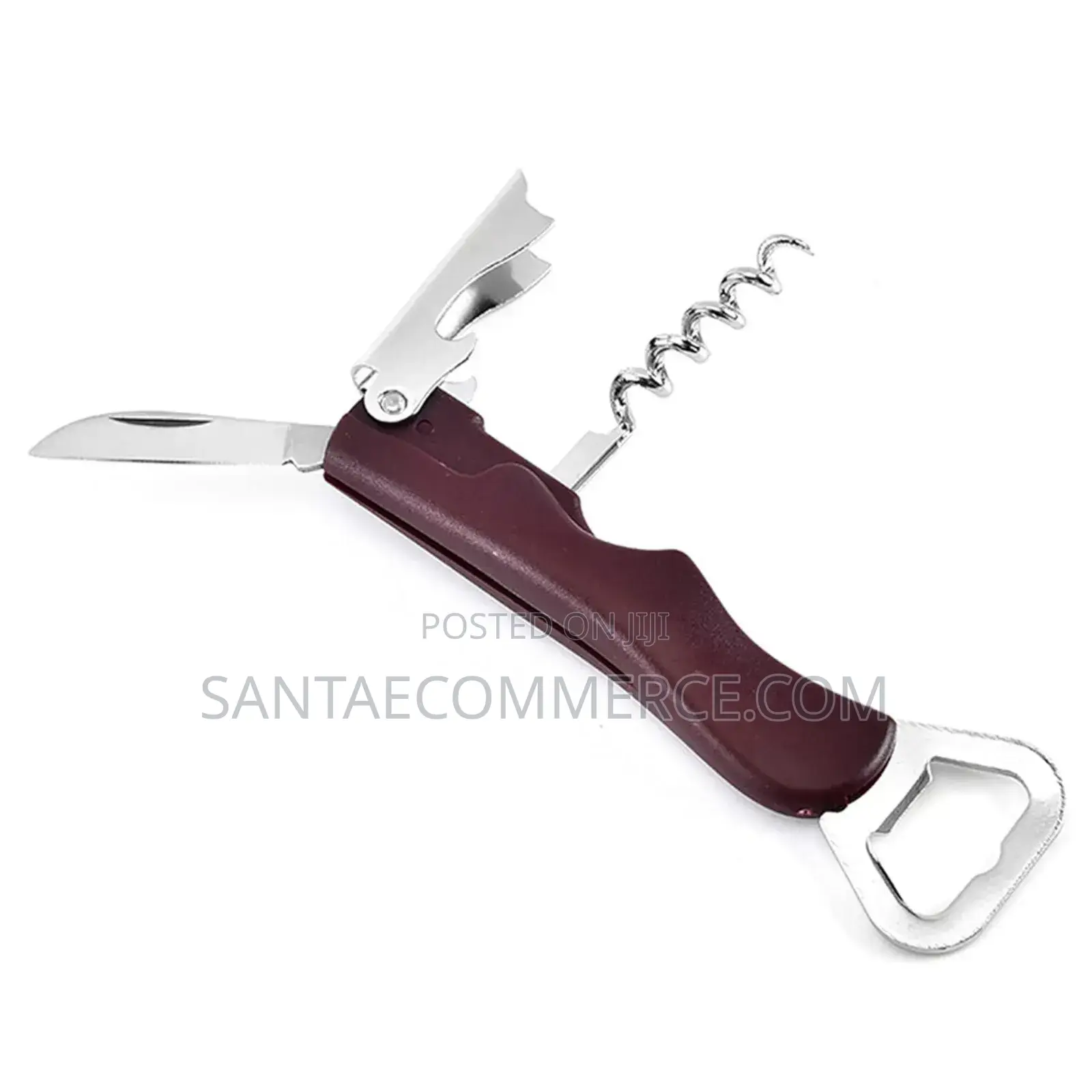 Wine Corkscrew With Bottle Opener