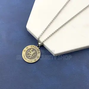 Chelsea Fan Football Soccer Necklace Bronze the Blues Gift