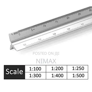 30cm Precision Triangular Scale Ruler