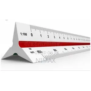 30cm Precision Triangular Scale Ruler